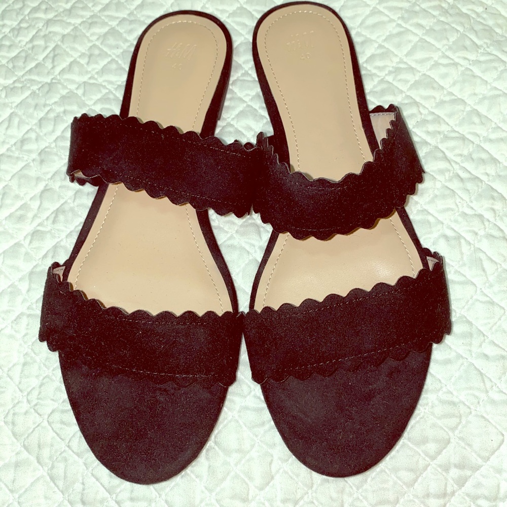 H&M Double strap sandals (size 10)